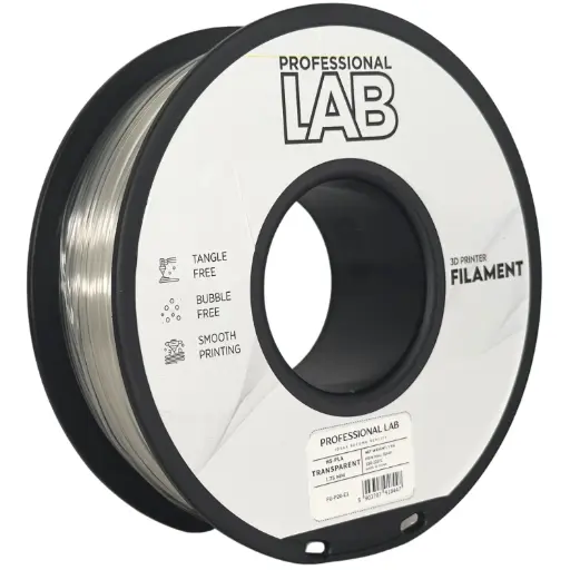 Filament imprimanta 3D HS-PLA Transparent - Prof. Lab 1.75mm 1KG