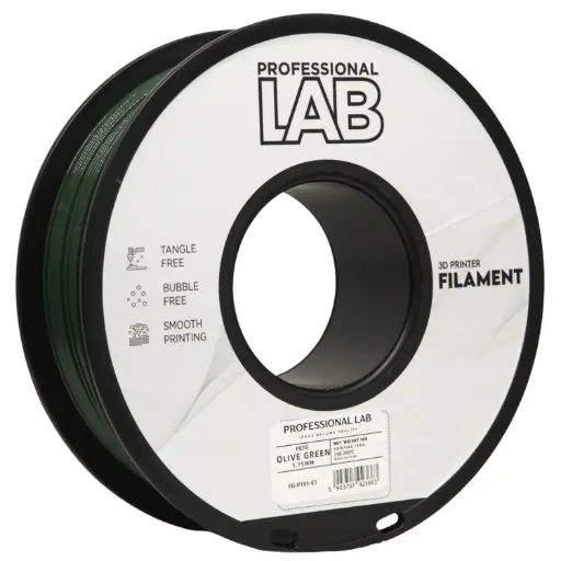 Filament imprimanta 3D PETG Olive Green - Prof. Lab 1.75mm 1KG