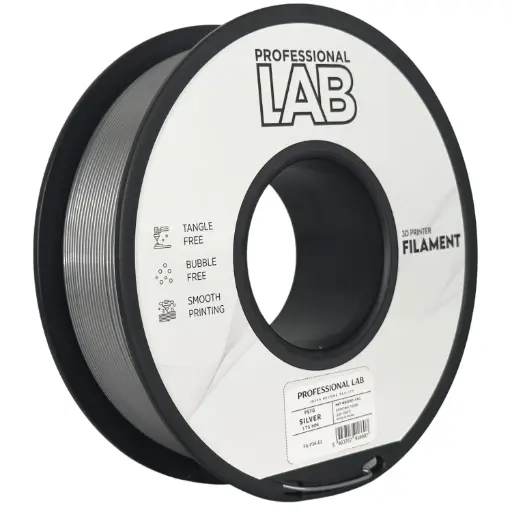 Filament imprimanta 3D PETG Silver - Prof. Lab 1.75mm 1KG