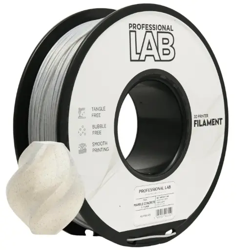 Filament imprimanta 3D PLA Marble Concrete - Prof. Lab 1.75mm 1KG