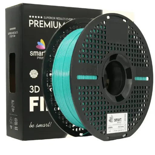 Filament imprimanta 3D PLA Galaxy Green - Smart Print 1.75mm 1KG