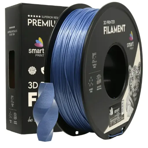Filament imprimanta 3D PLA Galaxy Blue - Smart Print 1.75mm 1KG