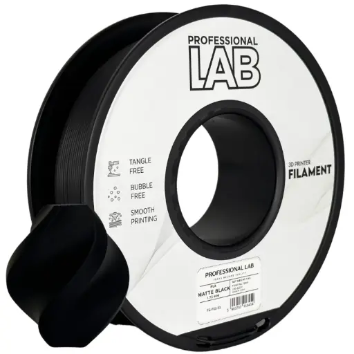 Filament imprimanta 3D PLA Matte Black - Prof. Lab 1.75mm 1KG