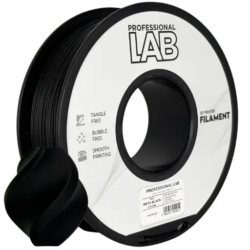 Filament imprimanta 3D PLA Meta Black - Prof. Lab 1.75mm 1KG