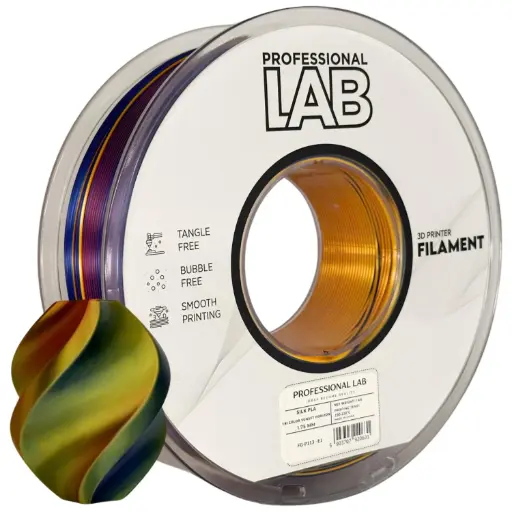 Filament imprimanta 3D Silk PLA Tri Color Sunset Horizon - Prof. Lab 1.75mm 1KG