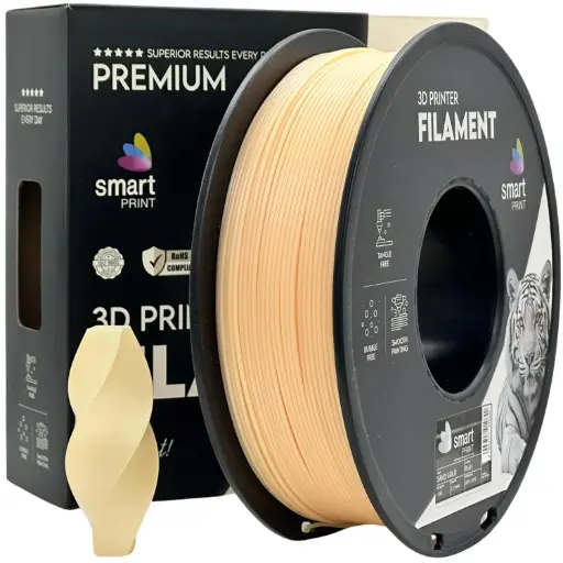 Filament imprimanta 3D PLA+ Sand Gold - Smart Print 1.75mm 1KG