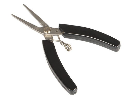 [1439] Clește cu vârf lung și îngust 130 mm AX104, cu tăiș precis, arc și mâner ergonomic