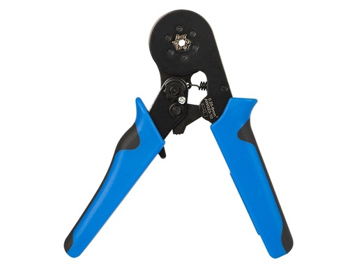 [1486] Clește de sertizat hexagonal YAC-9 pentru papuci tubulari 0,25–6 mm², cu blocare și forță reglabilă