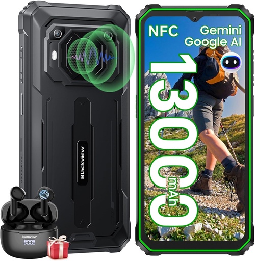 Telefon Blackview BV6200 Pro - Black Green