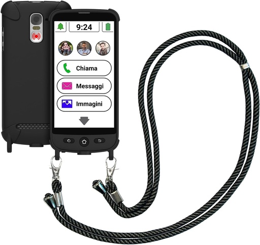 Smartphone pentru seniori SWISSVOICE S510-M- Black