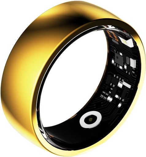 Monitor de tensiune arterială inel inteligent, pedometru, Android IOS Smartringe Bărbați Femei Tracker fitness Inel IOS Sleep Tracker Tracker Sleep Tracker Smartring Fitness Ring Fitness Tracker Negru