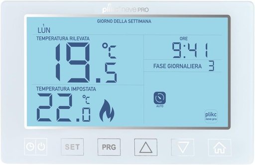 Plikc - Cronotermostat săptămânal digital - Neve (Neve PRO)