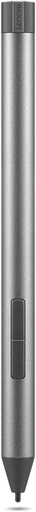 Lenovo Digital Pen 2 (laptop) - Raspuns ultra-tactil - 4.096 de niveluri de presiune - Varf stilou cu elastometru cu senzatie naturala - Durata lunga de viata a bateriei - Argintiu/gri