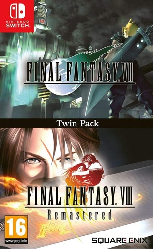 Pachetul dublu Final Fantasy VII și Final Fantasy VIII Remastered - Nintendo Switch