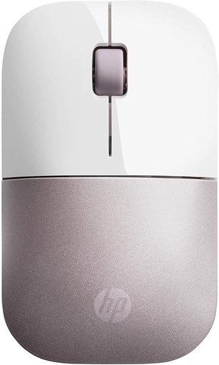 Mouse fara fir HP Z3700 (V0L82AA) (1200 de senzori optici, pana la 16 luni de viata a bateriei, conexiune USB, plug & play) Roz, 101 x 60 x 25,3 mm