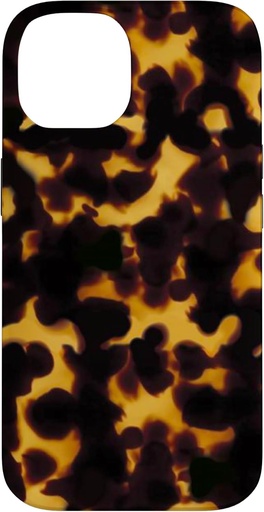 Husa CHIC TOISESHELL Testoasa cu imprimeu pentru iPhone 14 Chic tip broasca testoasa Husa subtire din policarbonat si TPU cu protectie din doua parti