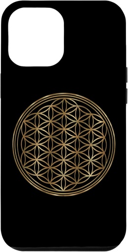 Husa pentru iPhone 15 Pro Max Floarea Vietii, simbol spiritual