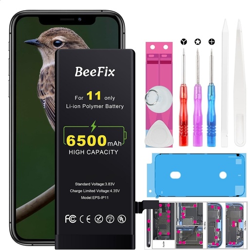 Baterie Beefix iPhone 8: 4400mAh baterie de schimb litiu-ion de mare capacitate pentru iPhone 8 cu instrumente de reparare compatibile cu iPhone 8 model A1863 A1905 A1906