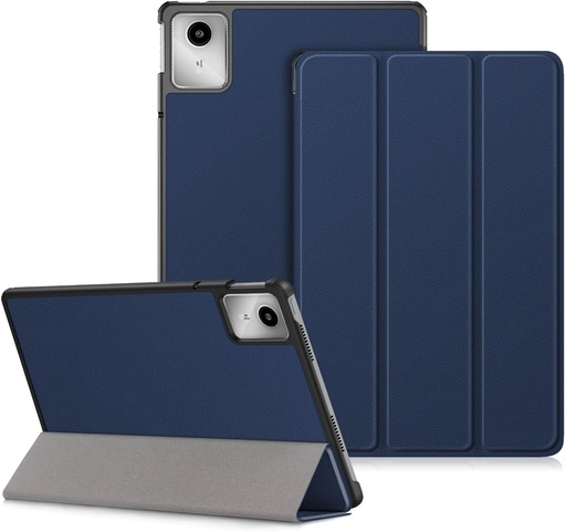 DINGGUAGUA Husa pentru tableta Lenovo Tab M11 11 inch 2024 TB330FU, husa de protectie ultra subtire cu functie Auto Sleep/Wake si stand pentru tableta Lenovo Tab M11, albastru inchis