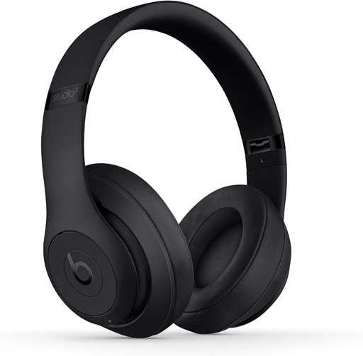 Căști Beats Studio3 over-ear Bluetooth cu anulare a zgomotului – Chip Apple W1, Bluetooth clasa 1, anulare activă a zgomotului, 22 de ore de redare – negru mat
