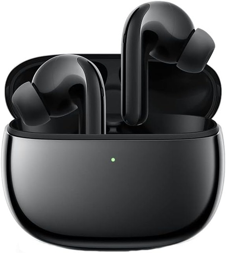 Căști wireless Xiaomi Flipbuds Pro Căști Bluetooth 5.2 40dB Reducere activă a zgomotului Negru (versiunea globală)