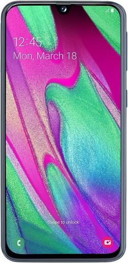 2019 Samsung Galaxy A40 Dual SIM 64GB - Negru (renovat)