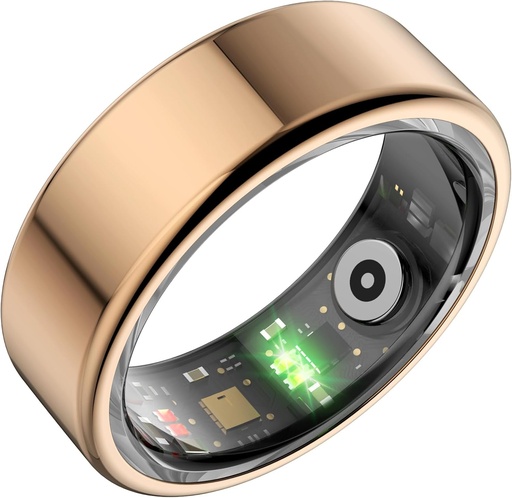 findtime Inel inteligent Tracker fitness Ineluri inteligente pentru bărbați femei IP68 Inel de urmărire impermeabil cu pedometru Calorii Frecvență cardiacă Monitorizare somn Android iOS