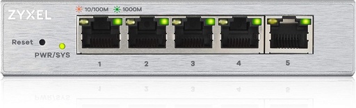 Switch administrat web Gigabit Zyxel cu 5 porturi, garanție pe viață [GS1200-5]