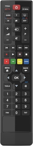 Telecomanda universala pentru toate televizoarele GRUNDIG, gata de utilizare, nu necesita programare.