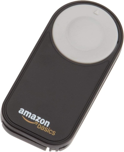 Declansare de la distanta IR Amazon Basics pentru aparatele foto digitale SLR Nikon, negru