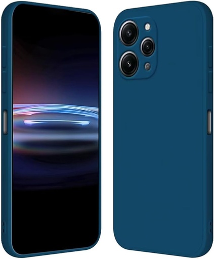 Husa RankOne pentru Redmi 12 (4G) / Redmi 12 5G (6,79 inchi) Husa moale din silicon TPU - Sapphire Blue