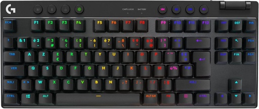 Tastatură pentru jocuri Logitech G PRO X TKL LIGHTSPEED - NOIR