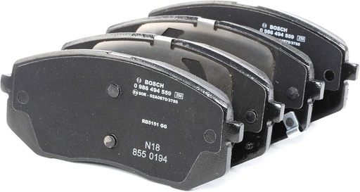 Placute de frana Bosch BP1480 - punte fata - certificare ECE-R90 - patru placute de frana per set