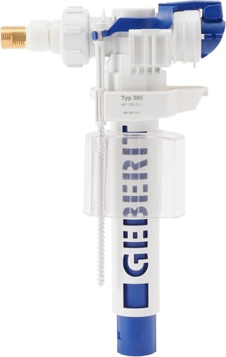 Geberit 240.700.00.1 Mecanism de spalare Geberit Seria 380, racord de spalare laterala, racord din alama 3/8",
