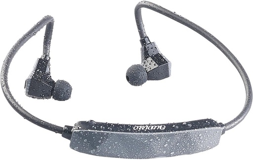 Auvisio Casti sport rezistente la apa SD-408.w, Bluetooth (4.0), aptX, IPX8 ZX-1549-905 Negru