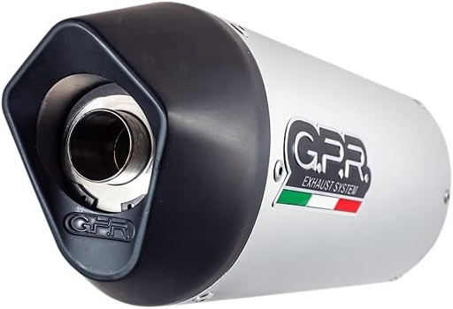 Marca de evacuare GPR Compatibila cu Amortizor Omologat Kawasaki Versys 1000 2015/2016 cu Conexiune Specifica, Furore Aluminiu