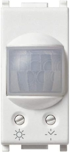 Vimar 14181 Plana senzor de miscare crepuscular si/sau temporizat in infrarosu, releu 230V