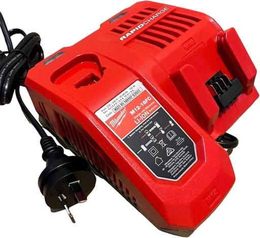 Milwaukee M12 – 18 FC – Caricatore batteria, M12/M18 – FC, 12 V)