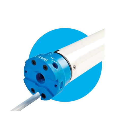 Kit Motor Tubular CAME MONDRIAN 5, putere 50NM cu pin Q. Set complet pentru automatizarea rulourilor, a paravanelor si a copertinelor pentru a imbunatati confortul si gestionarea spatiului.