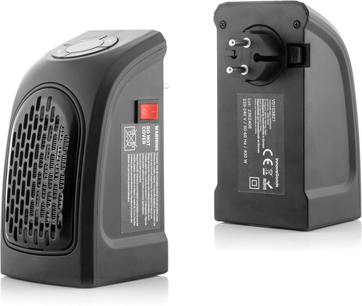 Încălzitor cu priză InnovaGoods Mini Heatpod portabil 400 W