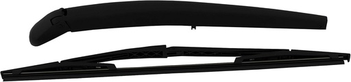 TarosTrade 244-2931-N-82638 Set braț ștergător spate și lame 390 mm spate