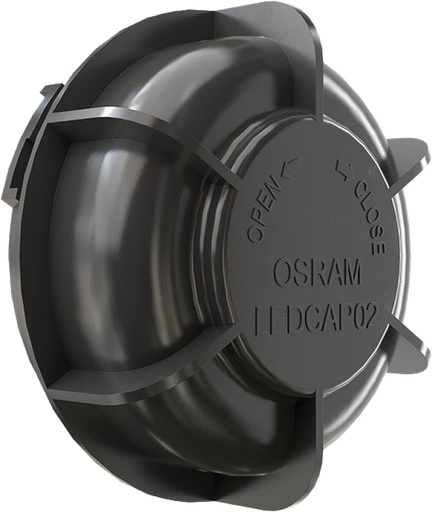 Capac de conducere OSRAM LED pentru Night Breaker H7-LED, inlocuitor pentru capacele farurilor originale (livrare: 2 capace), negru, LEDCAP02