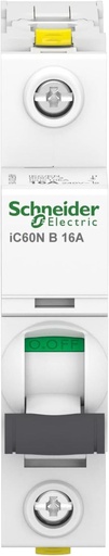 Schneider a9 F03116 interructor magnetotermico ic60 N, 1p, 16 a, b charakteristik