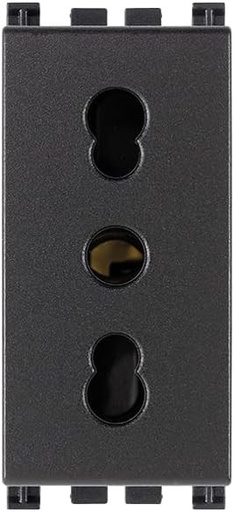 Priza Vimar 0R19203 2P+T 16A P17/11, neagra