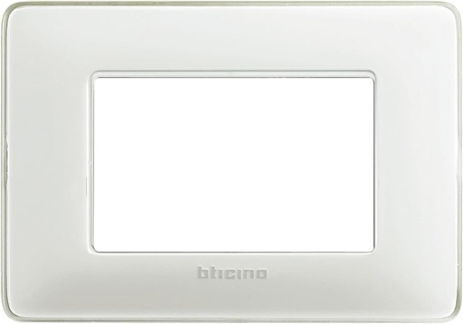 BTicino AM4803CBN Placa Matix cu 3 locuri, gheata