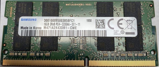 16 GB DDR4 3200 MHz PC4-25600 1,2 V 2Rx8 260-Pin SODIMM Memorie RAM pentru laptop Modul M471A2K43DB1-CWE