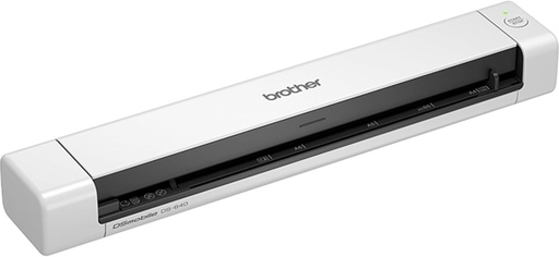 Scaner mobil Brother DS-640 | A4 | Alimentat prin USB | 15 ppm | Culoare | Negru/Alb | DS-Mobile | Scanare pe USB (Produsul nu este Wi-Fi)