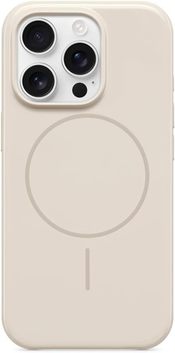 Husa Beats iPhone 16 Pro - MagSafe, husa de protectie rezistenta la zgarieturi, potrivire personalizata, captuseala din microfibra - bej rock
