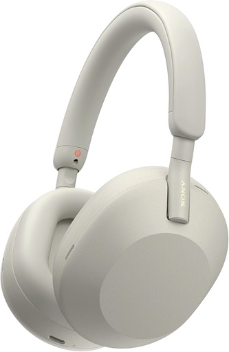 Căști Sony WH1000XM5S.CE7, argintiu