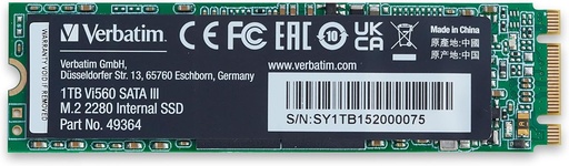 Verbatim Vi560 S3 M.2 SSD Solid State Drive 1 TB